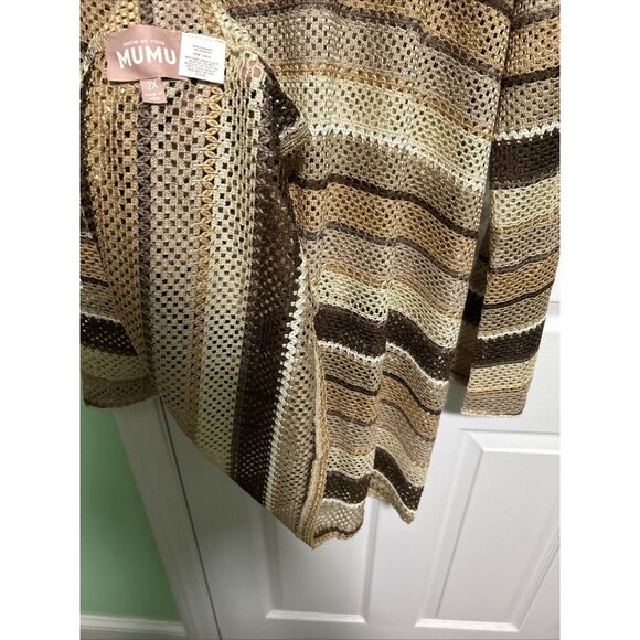 Mumu- Vacay Mini Coverup- Size 2X - Picture 3 of 3